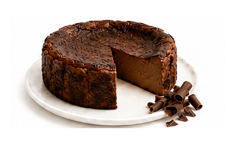 Chocolate Basque cheesecake