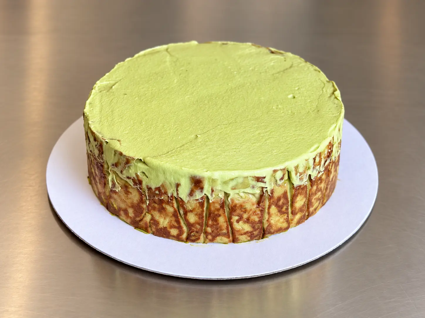 Matcha Basque Cheesecake