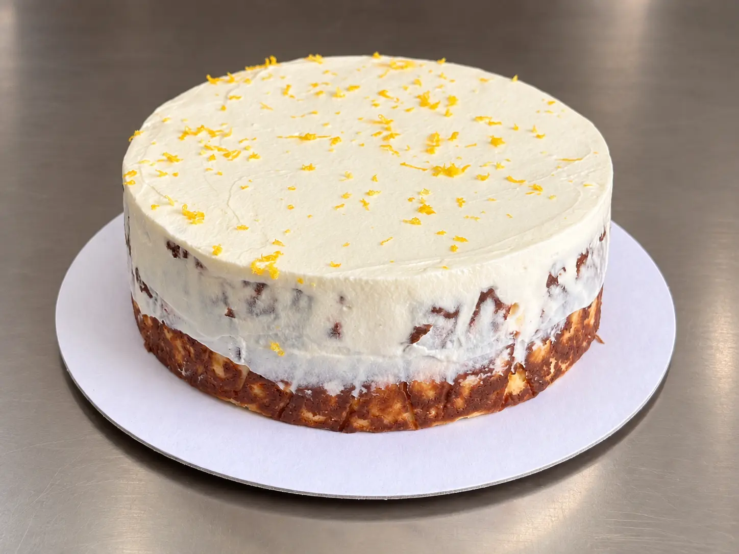 Yuzu Basque Cheesecake